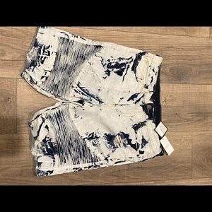 Acid washed Jean shorts
